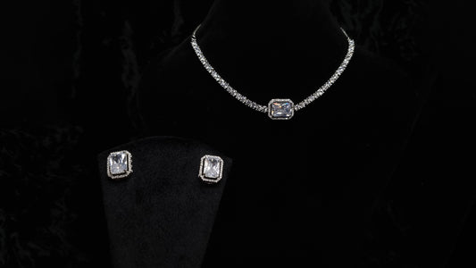 Crystal Radiance Necklace Set